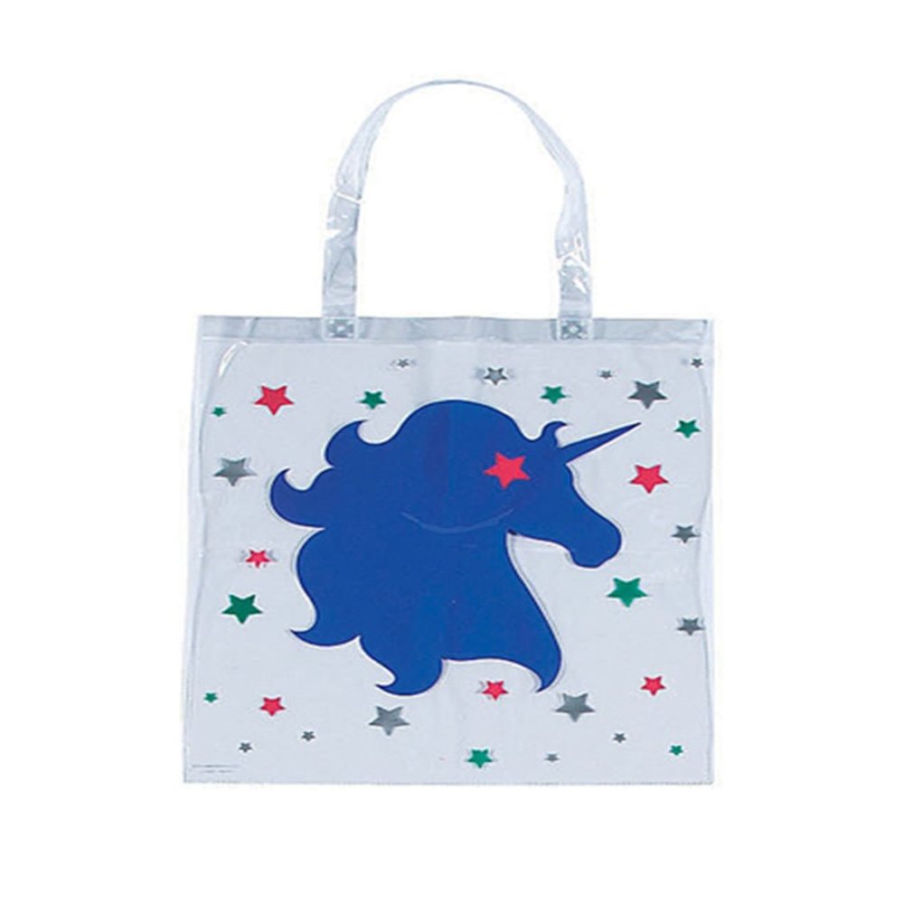 Clear Unicorn Tote Bag
